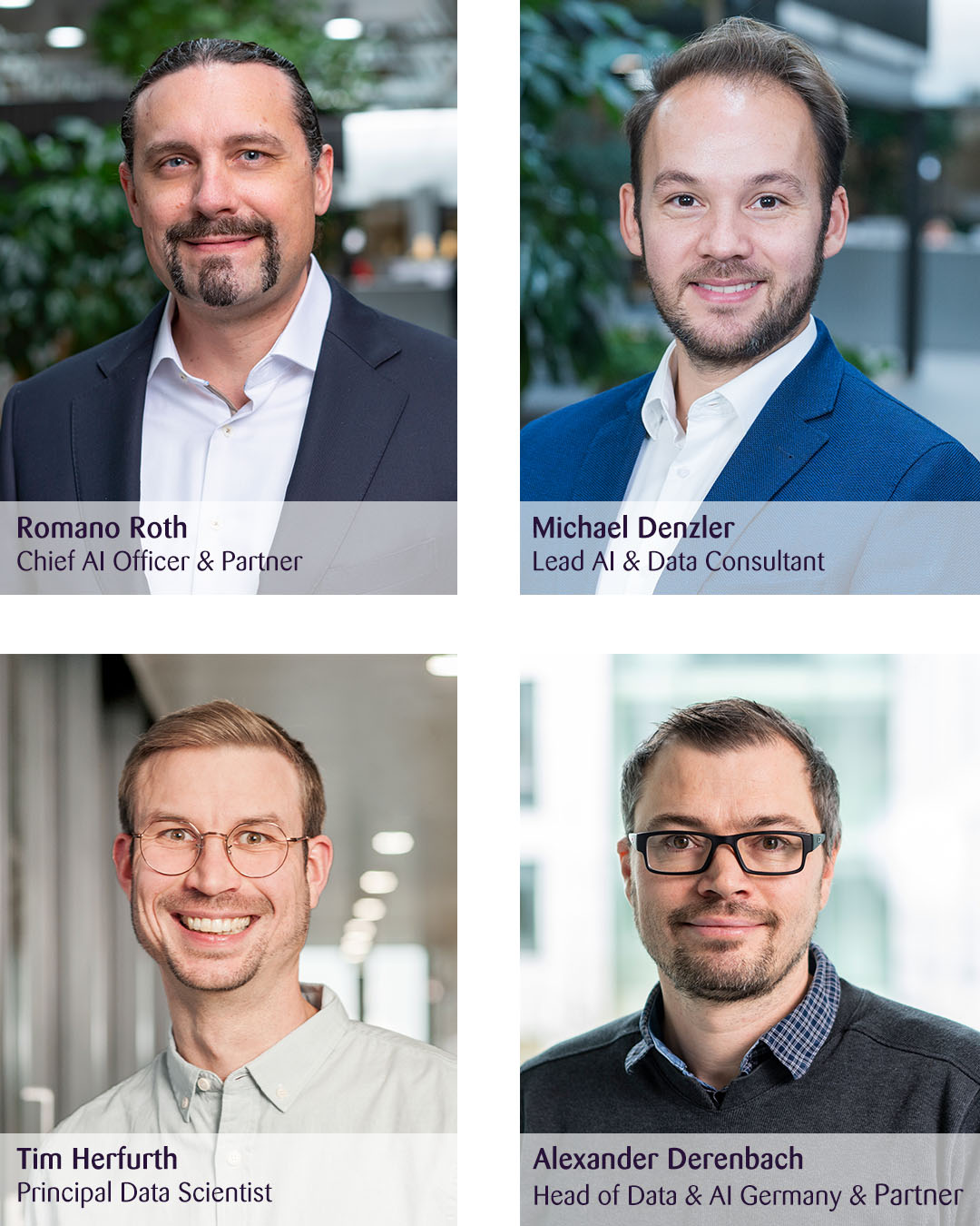 The Industrial AI workshop team
