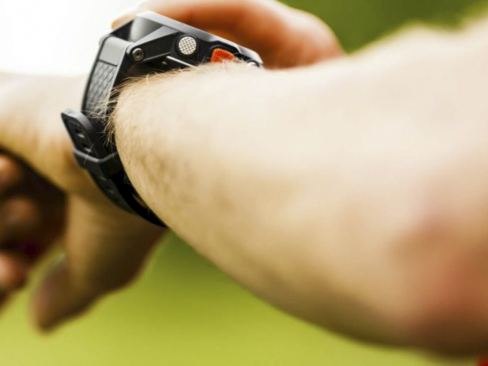 Fitness watch with pharma data