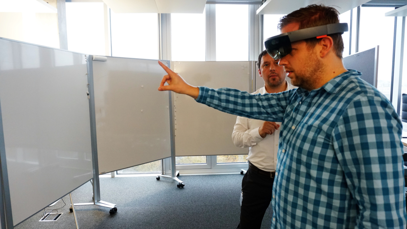 Sika and Zühlke augmented reality workshop