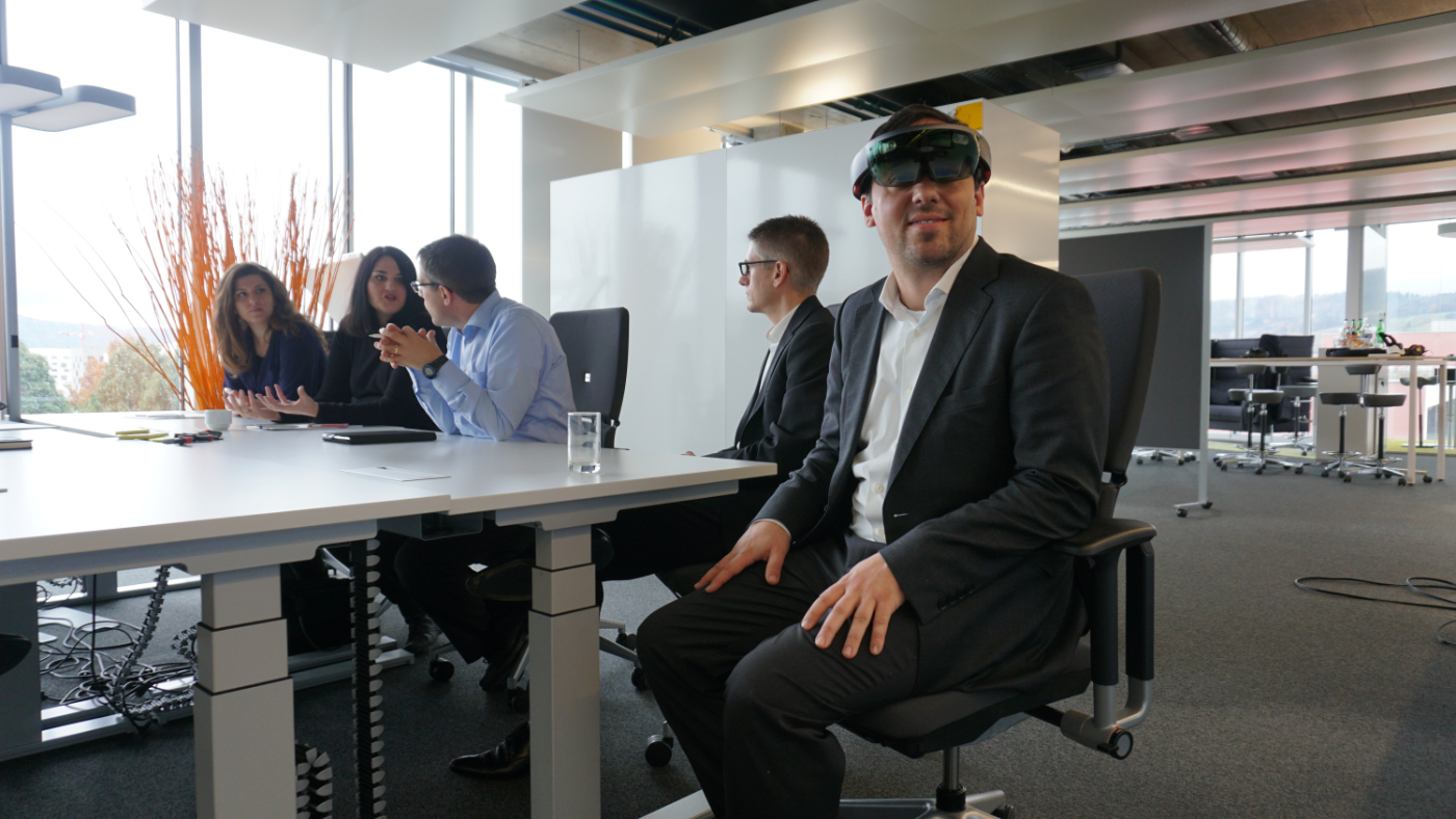 Sika and Zühlke augmented reality workshop